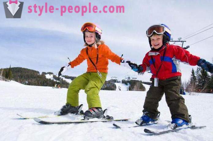 Како изабрати скије за раст детета?