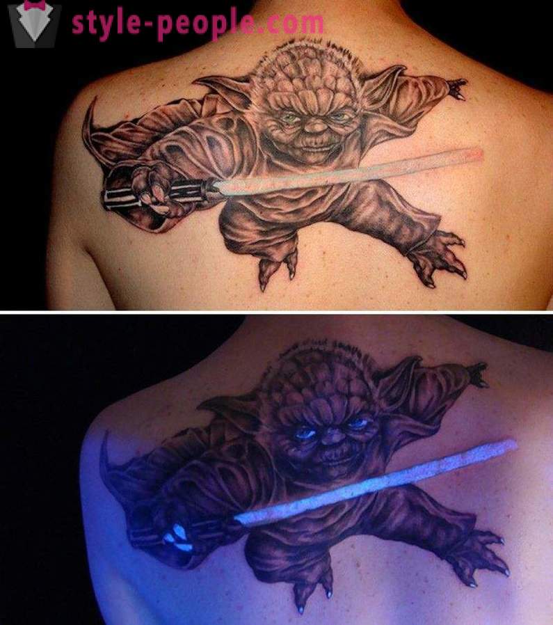 Тетоваже које су видљиве само под УВ светлом