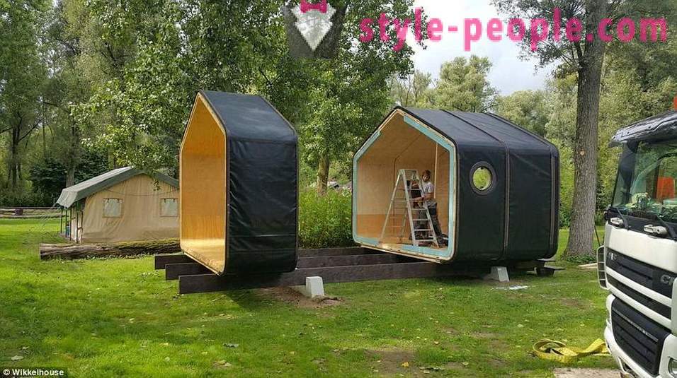 Холандски изграђен потпуно опремљен кућа од картона