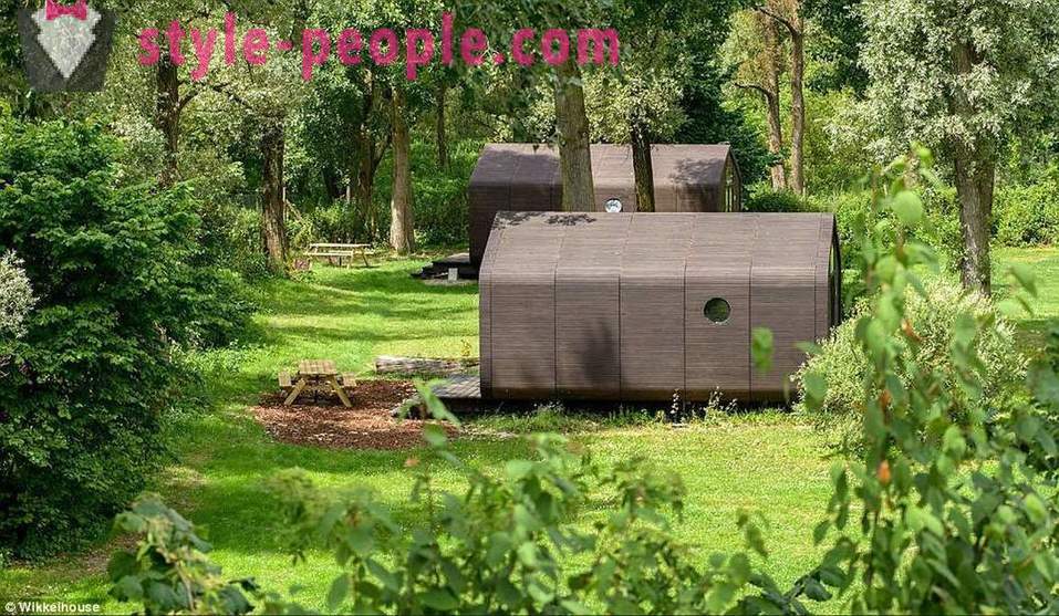 Холандски изграђен потпуно опремљен кућа од картона