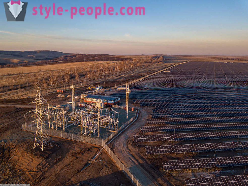 Највећа соларна електрана у Русији