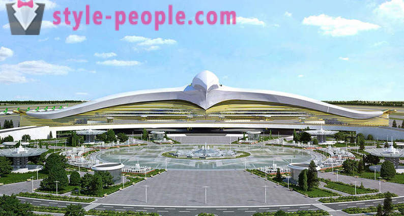 Туркменистан отворио аеродром у облику летећег сокола