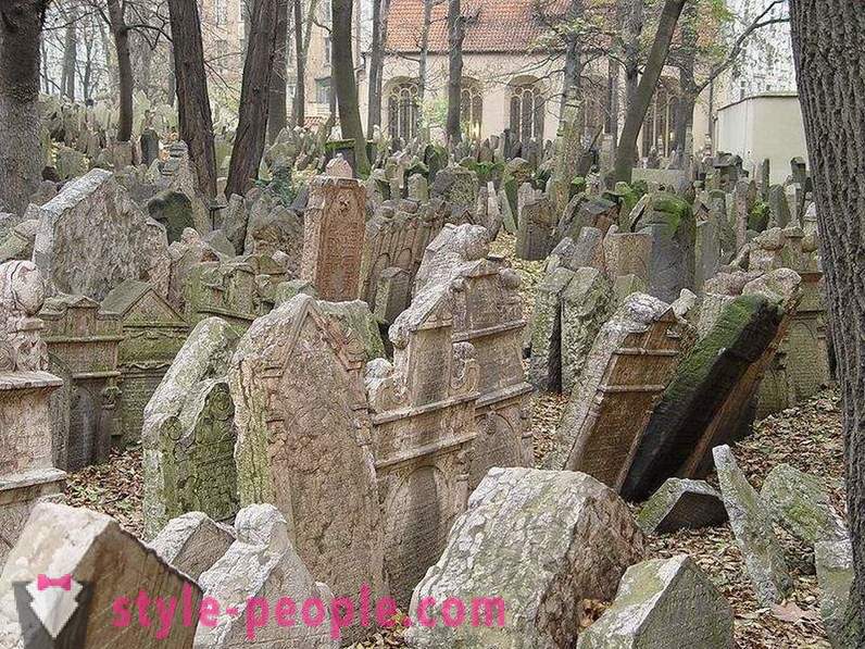Вишеслојне Јеврејско гробље у Прагу
