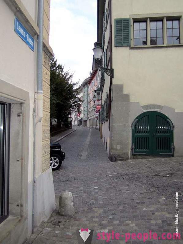 Шетња кроз стари град Цирих