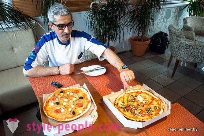 Италијански кувар покушава белоруски пицу
