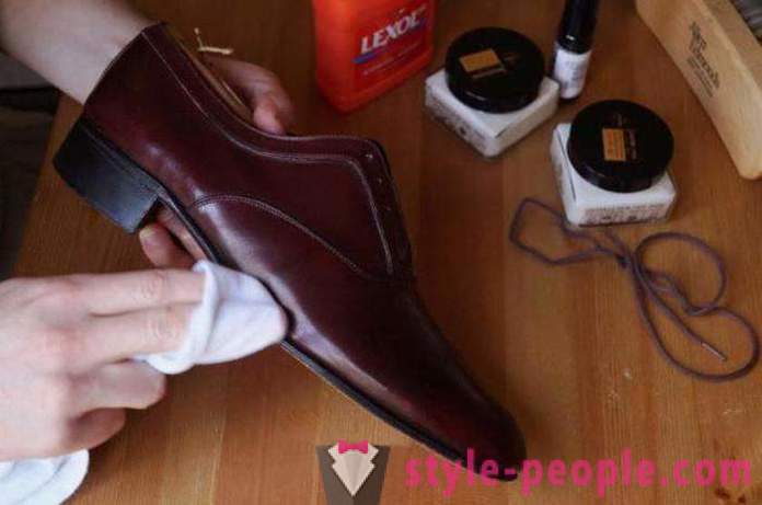 Како да се брину за кожне ципеле: Савети, технике и савете