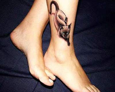 Тетоважа на нози мачка: фотографија, вредност