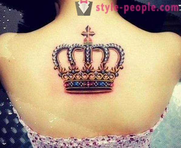Круна - тетоважа за елиту