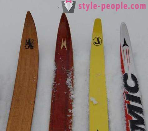 Скије за клизање можданог удара: прави избор, припрема