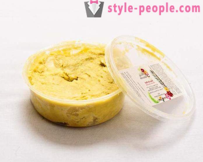 Корисни својства схеа путером. Схеа путер лице и коса: апликација и критике