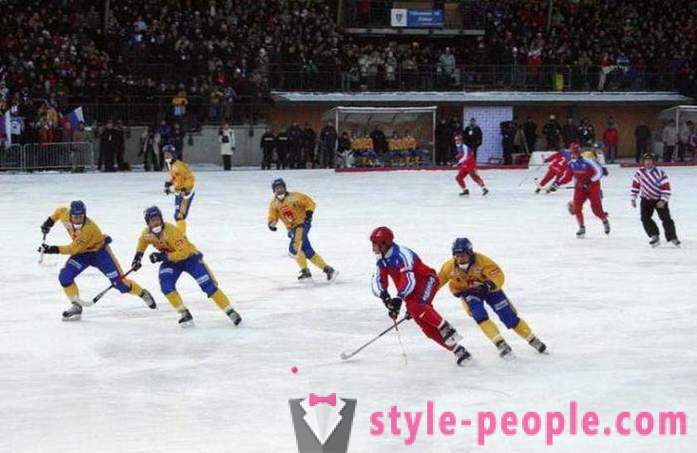 Правила хокеј на леду са лоптом. Правила игре на леду