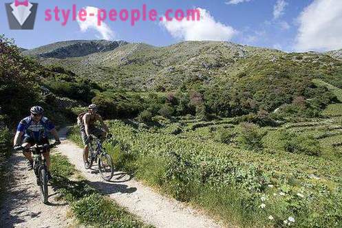 Који мишићи роцк док је возио бицикл на планини и низијском подручју?